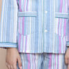 Cotton Striped Nightsuit Set