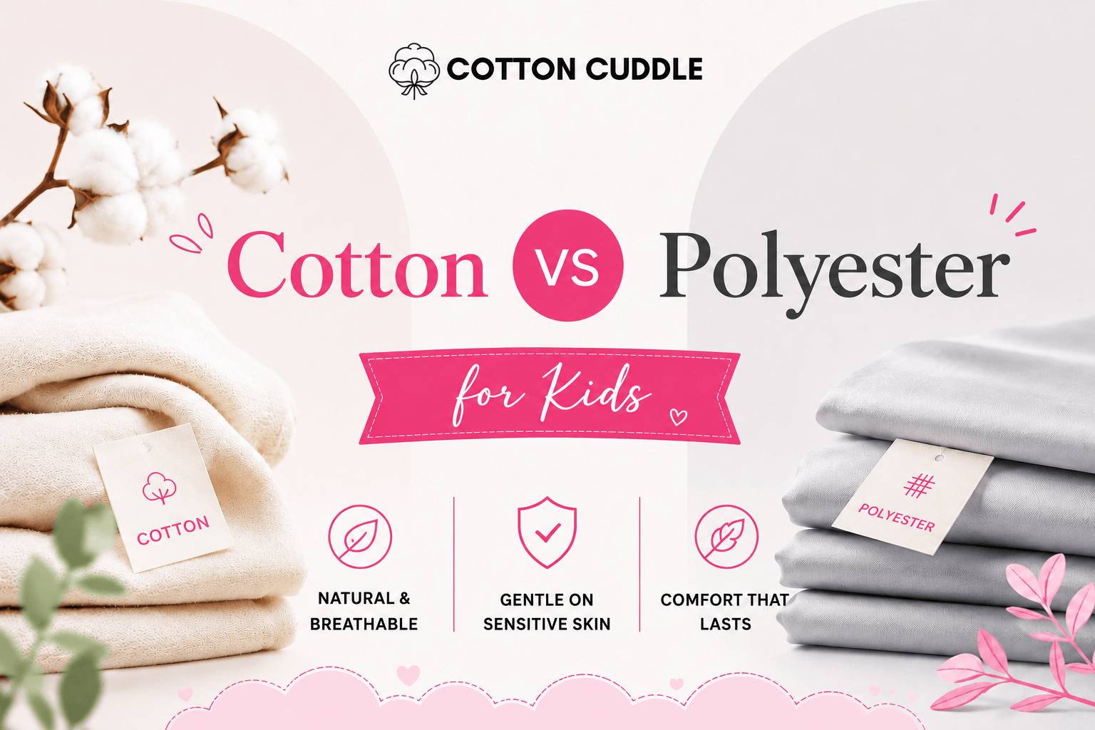 Cotton vs Polyester for Kids